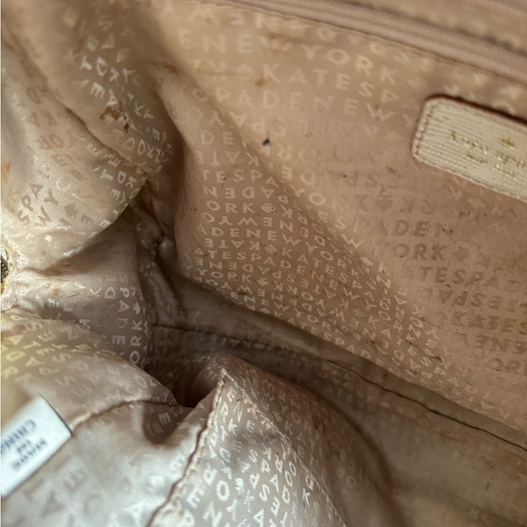 Kate Spade Cream Quilted Design Handbag - Picture 3 of 16